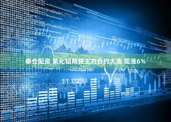 泰仓配资 氧化铝期货主力合约大涨 现涨6%
